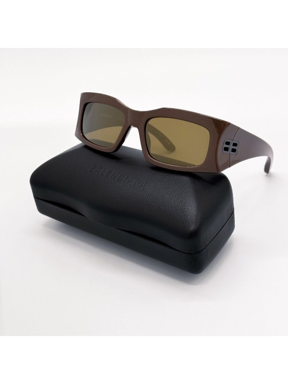 NEW BALENCIAGA BB0291S 006 SUNGLASSES BROWN WOMEN BALENCIAGA EYEWEAR - Picture 2 of 10